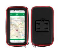 Support Moto/Scooter - LinQ - Housse étanche - Smartphone 6.3"" max - Rotatif 360° - Noir