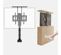 Support motorisé réglable pour téléviseurs de 42 à 70 pouces - Support élévateur électrique, caché dans l'armoire, supporte jusqu'à 60 kg, voyage fluide en moins de 40 secondes