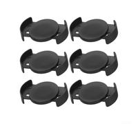 Support Mug Stable - Organiseur Cuisine 6 Fentes Support Mug | Base stable anti-bascule, supporte mugs lourds, structure pour robuste, sécurité accrue, design noir