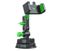 Support multi-angle, support de téléphone pour pare-brise avec articulation réglable, support robuste, prise en main sécurisée réactive avec construction compacte, support de téléphone portable pour