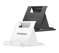 Support multi-angles pour téléphone/tablette, compatibilité universelle pour appareils de 6 à 8 pouces, en ABS stable et durable, pliable et