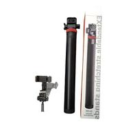 Support multi-usage en aluminium pour autoportrait pour smartphones, caméras d'action DSLR avec support extensible à 6 sections