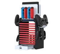 Support multifonction - I.M.P. - Nintendo Switch - Noir - Compatible Switch OLED - Pratique