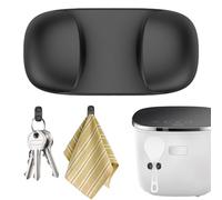 Support Multifonction pour pagaie de Riz - Crochet adhésif étanche pour la Cuisine | Crochet de Brosse à Dents, Support de Prise, Gadget de Cuisine Portable pour Machine à Riz et de