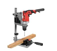 Support Multifonction pour Perceuse Électrique Support avec Pince pour Perçage et Réparation sur banc de Travail avec Base 38/43 mm
