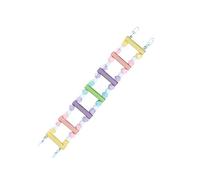 Support multifonction pour perroquets - Échelle à griffer - Jouet pour inséparables et pinsons - Hamac debout - Échelle d'escalade pour oiseaux de compagnie