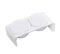 Support multifonction pour pinceaux à ongles avec double trou facile à nettoyer Accessoires d'art pour salon
