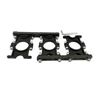 Support multifonction triple diamètre 40 mm en plastique dur