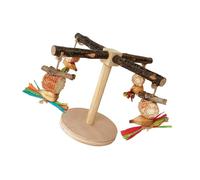 Support multifonctionnel pour perroquets, griffoirs, jouet pour conure, hamacs debout pour perroquet, perchoir
