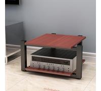 Support multimédia audio-visuel - Tour stéréo pour tourne-disque et jeux vidéo - Console de divertissement compacte pour home cinéma et équipement audio.