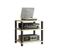 Support Multimédia AV, De Rangement Portable 1/2/3/4 Couches, Étagère en Acier for Tourne-Disque, Adapté Au Salon/Studio/Bureau, Gain Place(Color 2,65.5x48x60cm)