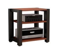 Support Multimédia AV, Étagère De Rangement Portable en Acier, Audio/vidéo 2/3/4/5 Couches, for Salon/Studio/Bureau, Facile À Installer(Color 4,60x51x60cm)