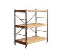 Support Multimédia AV, Support De Rangement Au Sol À 3 Couches, Étagère Audiovisuelle Portable, Adapté Au Salon/Salle De Jeux/Bureau(Color3,40x31x90cm)