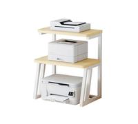 Support Multimédia AV,Support De Stockage À Trois Niveaux,étagère for Imprimante Portable,adapté La Maison/au Bureau/au Cinéma,Gain Place(Color 2,43.9x36x63.2cm)