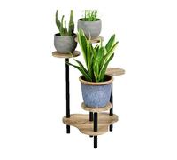 Support multiple pour 4 plantes - Hauteur 75 cm - Bois