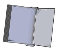 Tarifold Support mural 10 pochettes A4 PP noir – champ magnétique néodyme – 1 pièce