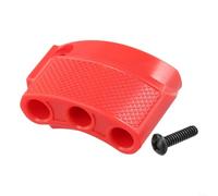Support mural 12 V pour visseuse à percussion avec rangement magnétique et plateau à vis pour organiseur de perceuse, support en plastique rouge