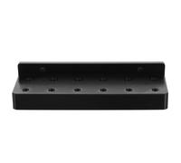 Support Mural 14,5x5,2x2,8cm, pour Pointes de Flèches Rangement Vertical | Plastique Petg Noir, Fixation Autocollante, Fentes Multiples, Visualisation Rapide, pour Chasseurs et Passionnés de Tir