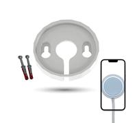 Support mural 3DHerb compatible avec chargeur sans fil MagSafe Apple, support compatible avec iPhone 14 12 13 Mini Pro, avec vis sans chargeur