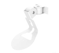 Support mural à angle réglable pour haut-parleurs intelligents Sonos avec vis anti-desserrage sécurisées, plastique robuste et matériaux en acier inoxydable pour un soutien durable (blanc)