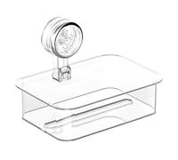 Support mural à ventouse pour lingettes humides, distributeur de papier à ventouse pour un usage quotidien hygiénique (A, 19,6 x 13,6 x 5,8 cm)