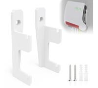 Support mural adapté pour FritzBox 7590/7590 AX/7530/7510 routeur, support JLNJLE ABS de qualité supérieure avec gestion des câbles pour évacuer la chaleur et économiser de l'espace (pas d'impression