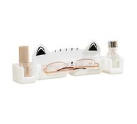 Support mural adhésif pour lunettes, support mural pour lunettes de soleil, montage sans perçage, rangement peu encombrant, solution d'organisation de lunettes pour la maison, la chambre, la salle de