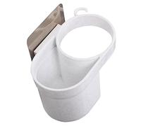 Support Mural Adhésif pour Sèche Organisateur de Salle de Bain pour Outils de Rangement Pratique et Élégant Installation Facile et Perçage Accessoire Moderne pour Salle de Bain