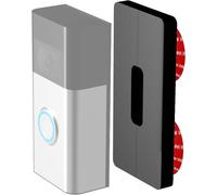 Support Mural Adhésif Universel Regular Compatible Avec Hikvision Dskv/Ks, Ubiquiti G4, Ring Sonnette Vidéo 2 Gén., 3, 3 Plus, 4, Pro 2 Et Autres Avec / Sans Fil Sans Perçage Installation Facile