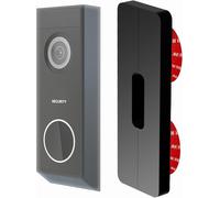 Support Mural Adhésif Universel Slim Compatible Avec Aosu, Arlo, Blink, Eufy, Nest, Netamo, Reolink, Tapo, Wyze, Yale Sonnette Vidéo Avec Ou Sans Fil Sans Perçage Installation Facile