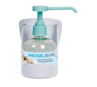 Support mural Anios PVC blanc pour flacon 300 ml