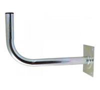 Support mural antenne satellite 60 cm mât acier galvanisé diamètre 38 mm
