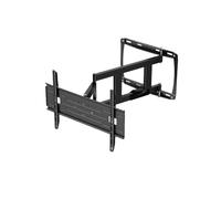 Support Mural articulé d'angle for téléviseur, Compatible avec Les téléviseurs de 32 à 75 Pouces, Extension de Bras de 33 Pouces, pivotant et inclinable