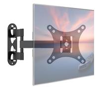Support mural articulé pour TV - Support pivotant pivotant à mouvement complet | Bras de moniteur réglable pour écrans LED LCD - Support TV économiseur d'espace - Solution de montage robuste