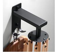 Support mural auto-adhésif pour ustensiles de cuisine pour suspendre casseroles et poêles, spatule, cuillère, support de cintre av