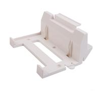 Support mural blanc pour Starlink V3 Standard et pour routeur haute performance Gen 3 Plus unité d'alimentation Construction en plastique Économie d'espace Améliore la circulation de l'air