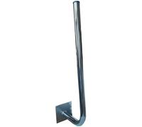 Support mural bras coudé hauteur 75 cm déport 25cm diamètre 38mm pour antennes 4G LTE 5G, parabole satellite, râteau TNT