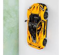 Support mural Brickify compatible avec Lego Technic McLaren P1 42172 - Affichez votre voiture en toute sécurité - Ensemble Lego non inclus