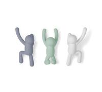 Support mural Buddy Lite blanc/vert/gris