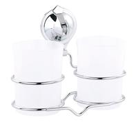 Support mural avec gobelets et fixation ventouse [Carlo Milano]