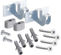 support mural claber® pour support de tuyau avec tube en aluminium