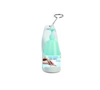 Support mural commande au coude Anios PVC blanc pour flacon 1000 ml