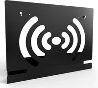 Support mural compatible avec routeur AVM FritzBox,support en acier inoxydable avec gestion des câbles pour 7590/7590 AX/7510 7530 5530 8850 6850 6660 6890 7490,dissipe la chaleur