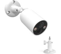 Support Mural Compatible Avec Tp-Link Tapo C425/C460 (Kit) (Caméra Non Incluse), 1 Support, Blanc