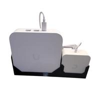 Support mural compatible avec UniFi Express 7 Gateway UX7 Ubiquiti (Noir)