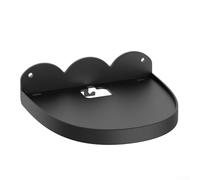 Support mural compatible Echo Dot avec gestion des câbles intégrée pour sécuriser l'appareil et organiser les câbles avec un minimum d'espace (noir)