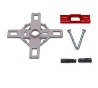 Support Mural Compatible VELUX pour télécommande KLI 310 311 312 313 - Plaque de Montage pour Commande de Volets roulants électriques & solaires - Pièce de Rechange en Plastique