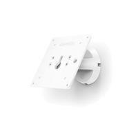 Support mural Compulocks 505W Blanc pour écran jusqu'à 27" (68.6cm), VESA 75x75/100x100mm, Distance murale fixe 10.2cm, Inclinaison ajustable, Montage à vis