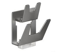 Support Mural Couvercles pour plateau Amovible Gris 18cm Support | pour plateau amovible anti-goutte, protège le comptoir, pour facile à nettoyer, évite l'humidité