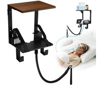 Support mural CPAP, adapté à ResMed AirSense 10 et AirSense 11 | Compatible ResMed AirSense 10/11, Support de Tuyau Inclus, Gain de Place, Double Étagère, Fixation Murale